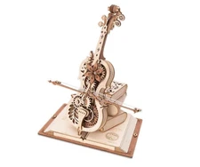 ROKR AMK63 Mechanical Music Box 3D Wooden Puzzle- Magic Cello