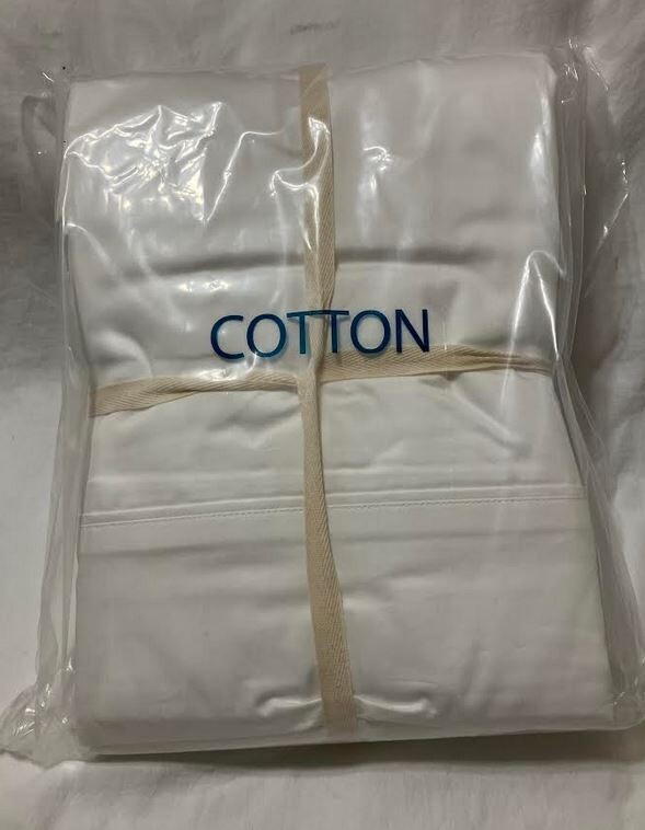 SONORO KATE 100% Egyptian Cotton Sheets 1000 Thread Count Cooling 4 Piece White