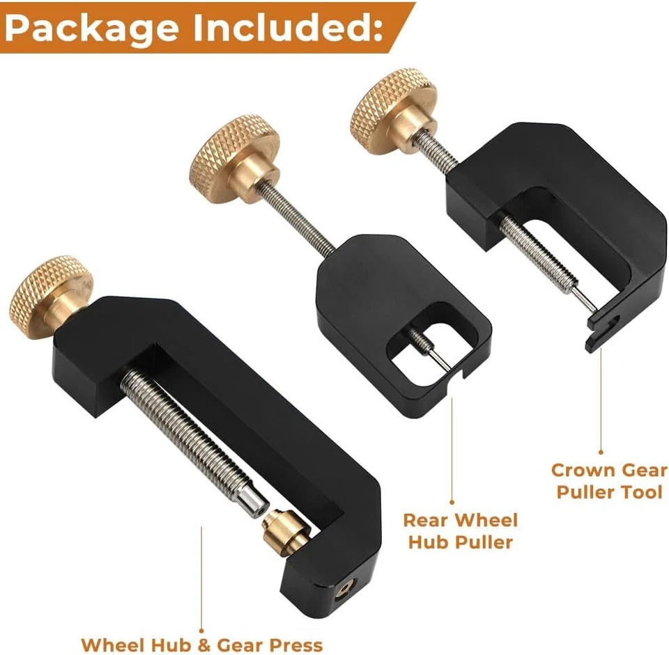 HO Slot Car Tool Wheel Hub Gear Press Wheel Hub Puller Crown Gear Puller Kit US - Image 2 of 4