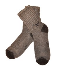 Natural Wool Warm Winter Mongolian Ski Socks FREE USA Shipping US 8/9