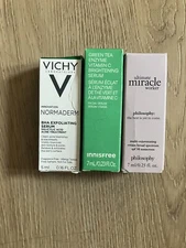 Skin Care Lot Vichy Innisfree Ultimate Miracle Worker Sample Size New In Box