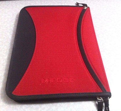 M-EDGE Flip Book Folio Case Folio for Apple iPad Mini Red