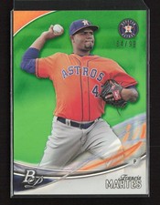 2016 Bowman Platinum #TP-FM Francis Martes Top Prospects Green #/99