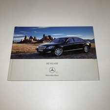 Mercedes-Benz S-Class GERMAN sales brochure -...