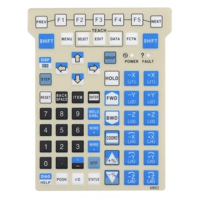 Membrane Keypad for Fanuc A05B-2518-C202#EAW Teach Pendant AWE2 Overlay