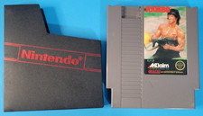 Rambo Movie (Nintendo Entertainment System NES, 1988) Cart & Sleeve
