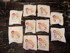 Disney 102 Dalmatians McDonald's Happy Meal Toy Bags 2000 Lot of 10 NEW SEALED