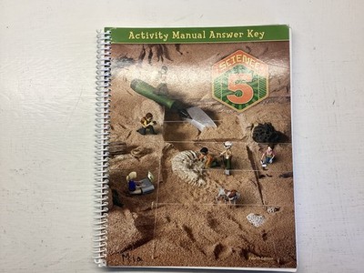 BJU Press Science 5 Student Activities Manual Answer Key, 4th Edition