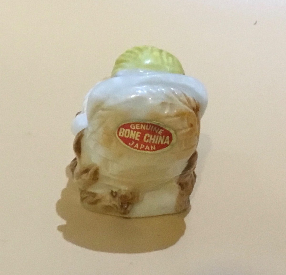 確認用　BONE CHINA JAPAN ミニ置物 Vintage Bone China ROCK-A-BYE BABY Miniature Nursery Rhyme