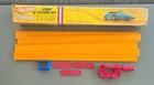 Vintage Hot Wheels Track Strip Action Set w/ Box 1967 1968 Redline Era Mattel
