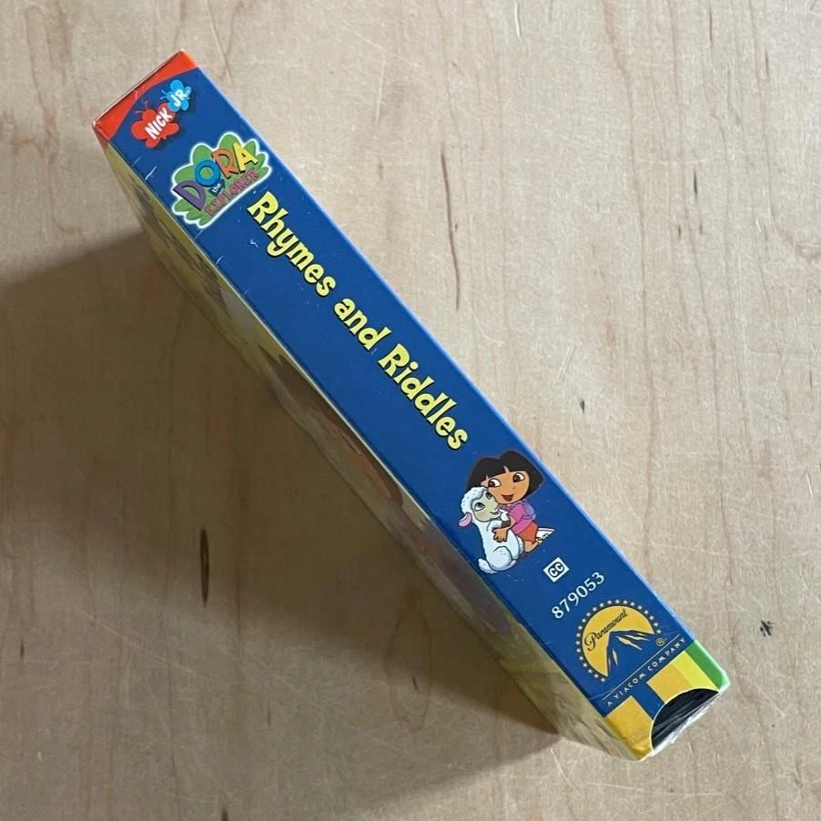 Nick Jr DORA THE EXPLORER Rhymes and Riddles (2003) Sealed VHS Promo Screener - Image 4 of 4