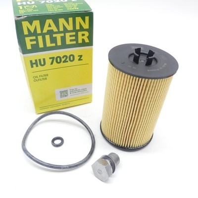 MANN Ölfilter HU7020Z Ölablassschraube passend für VW Golf 6 7 Passat B8 Tiguan 