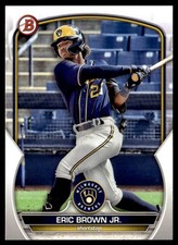 2023 Bowman Prospects Eric Brown Jr. Milwaukee Brewers #BP-41