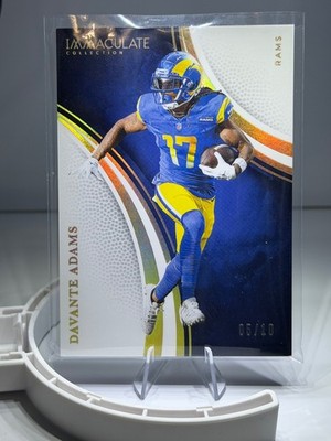 2025 Panini Immaculate Collection #19 Davante Adams Gold #/10