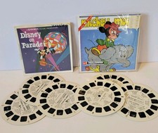 Vintage View-Master Walt Disney Mickey Mouse 3 Reel Set B 528 Disney On Parade