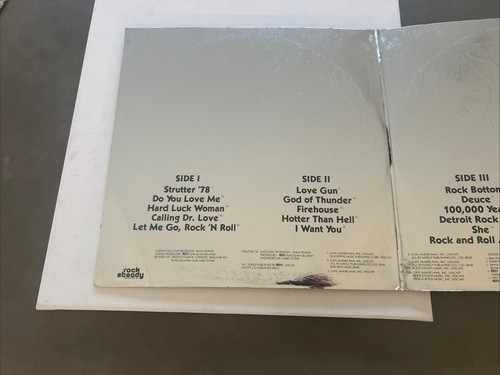 1976 KISS Double Platinum 12" LP 2 Record Set Vinyl 33 RPM NBLP 7100 Gatefold - Picture 3 of 10