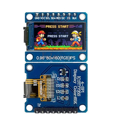 0.96 Inch IPS LCD TFT Display Module 160x80 HD SPI ST7735S Raspberry Pi DIY
