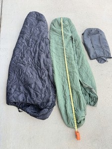 US Military 2 Piece Modular Sleep System Extreme Cold Weather Sleeping Bag Set