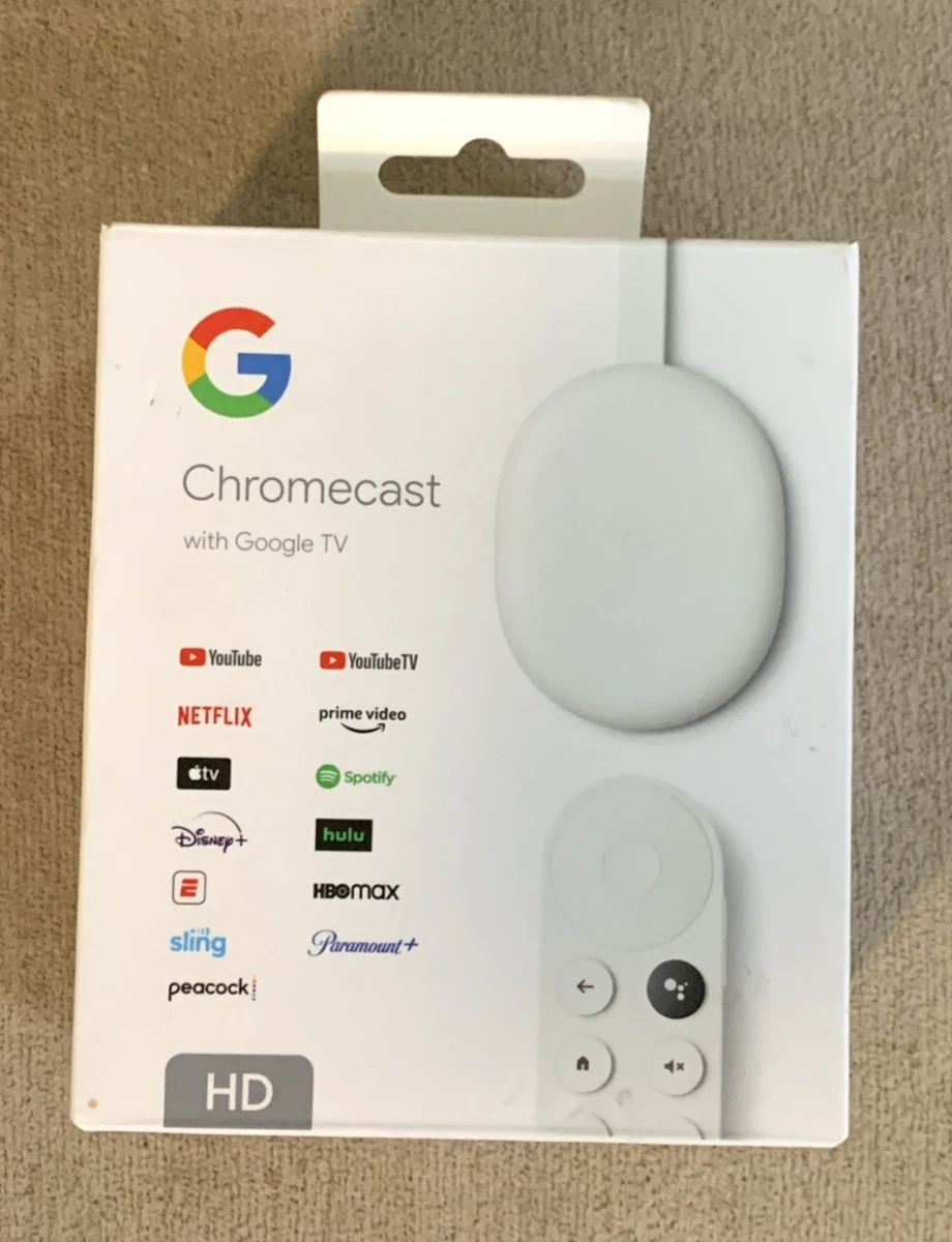 Google Chromecast with Google TV White 2160p Google Assistant