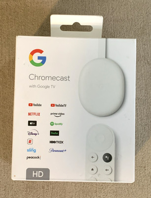 Chromecast With Google TV Model GZRNL 4K 4th Generation
