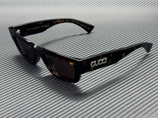 GUCCI GG1838S 002 Havana Brown Men's 52 mm Medium Sunglasses