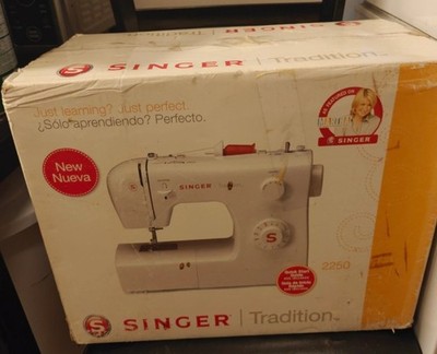 Singer 2250 Tradition Electric Mechanical Sewing Machine New 