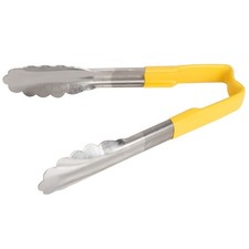 Vollrath 4780650 6 in Stainless Steel Yellow Handle Tongs