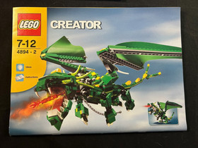 LEGO Creator Mythical Creatures (4894) Complete w Manuals & Box 8 in 1 Creatures