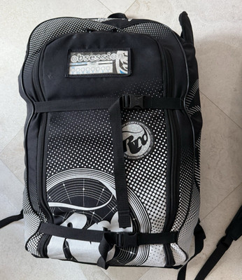 RRD Obsession MKIV 9M Kitesurfing Kiteboarding Depower Kite Only Cyan Blue Black