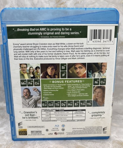 Breaking Bad: The Complete First Season (Blu-ray) Bryan Cranston (NR03-41)T - Picture 3 of 4