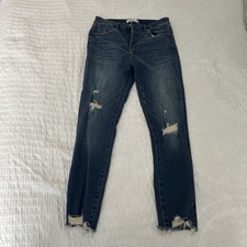 Abercrombie  Fitch Jeans Womens 28/6 High Rise Super Skinny - Distressed