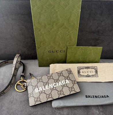 Gucci x Balenciaga The Hacker Project Kartenetui Cardholder