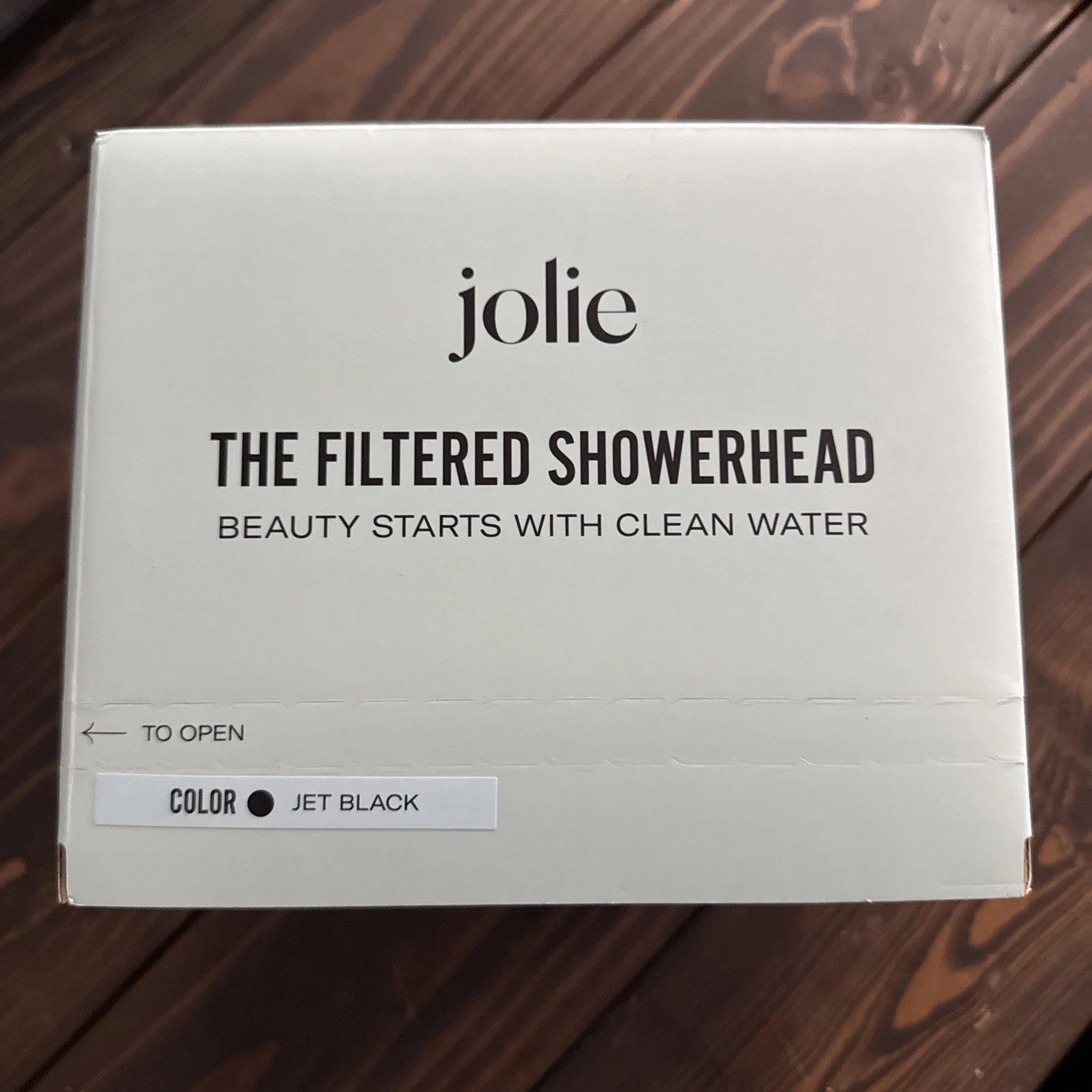 JOLIE FILTERED SHOWERHEAD Color Jet Black Genuine 100%