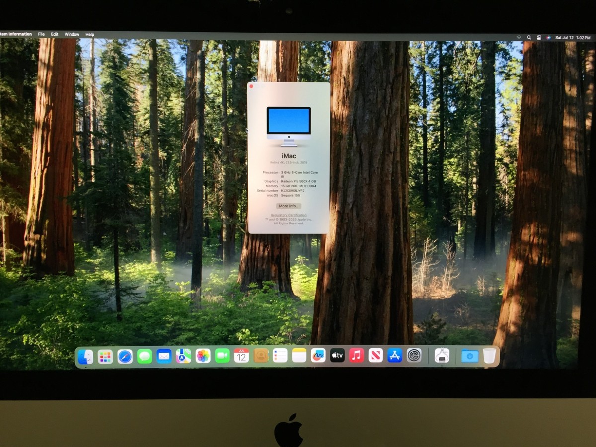 2019 iMac 21.5