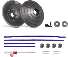 WYWY.Wide Ball Wheel Plush Strips Head Roller Set Compatible with Dyson V6 V7