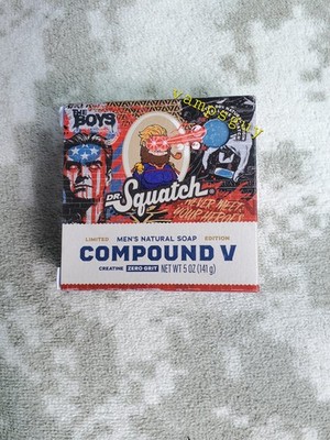 Dr. Squatch Limited Edition Bar Soap Compound V Zero Grit 5oz