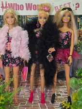 “Who Wore it Best “Roses By Other Names-Trella, Electa & Giselle” Roses Dress