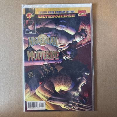 The Nightman vs. Wolverine #0 Signed by Englehart, Hotz w/ COA 1995 Malibu