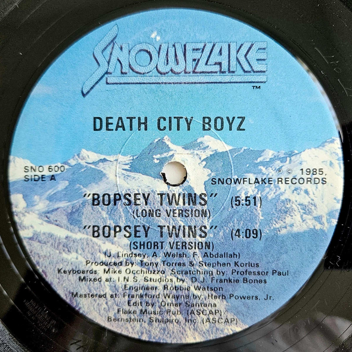 Death Rap & Hip-Hop Very Good Plus (VG +) Sleeve Vinyl Records for