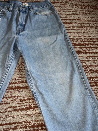 1989 Men’s Levi’s 550 Relaxed Fit 34x28 Tag 34x30 Light wash Wide Leg - Picture 5 of 12