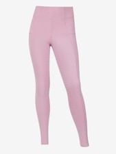 LeMieux Young Rider Orla Pull On Breeches Fondant | Full Silicone Grip, Kids