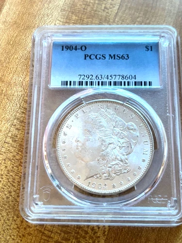 1904-O Morgan Silver Dollar $1  PCGS MS63