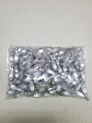 Bulk 25lbs of 4oz bank sinkers/weights 100 count from Northeast Sinker Company