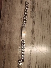 Stainless Steel Mens IPG Plated Two Tone 10mm Lord's Prayer ID Bracelet 8"