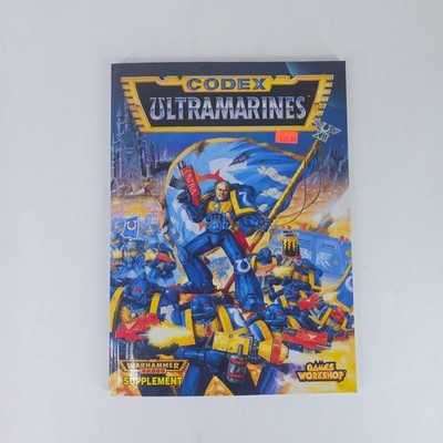 Warhammer 40K Ultramarines Codex Supplement 1995 Games Workshop Manual