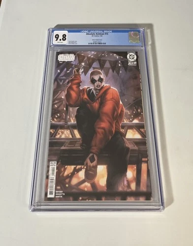 🔥 Absolute Batman #14 CGC 9.8 Graded Derrick Chew Variant Harley Quinn Cover 🔥