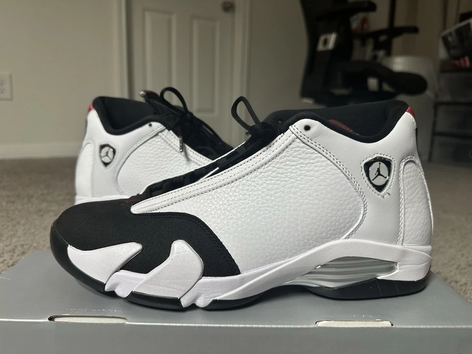 2024 Air Jordan 14 Retro "Puntera Negra" 487471-160 ¡Talla 11! Foto 2 de 4