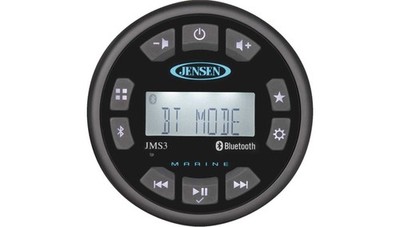 Jensen JMS3RTL Compact Waterproof Bluetooth Stereo 160W Black