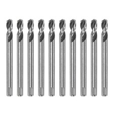 10pcs High-speed Steel Drill Bits 6mmx80mm for Hole Saws Arbor Replacement