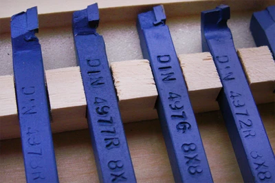 MAKU7 10 tlg. HM Drehmeißelset Drehstahlset Messerset Drehstähle Drehbank 10mm hoch